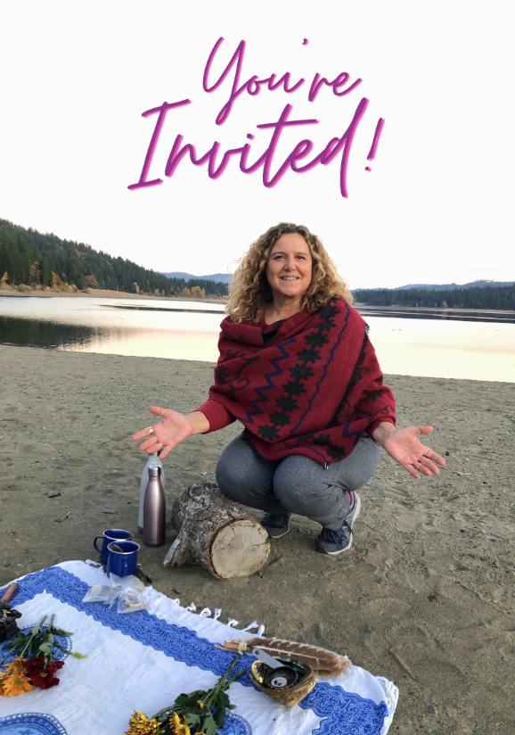 Shakti inviting you into the cacao journey